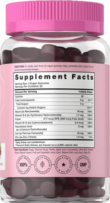 Jaleas de Hierro Horbäach para Mujeres | B Vitamins | 70 Uds