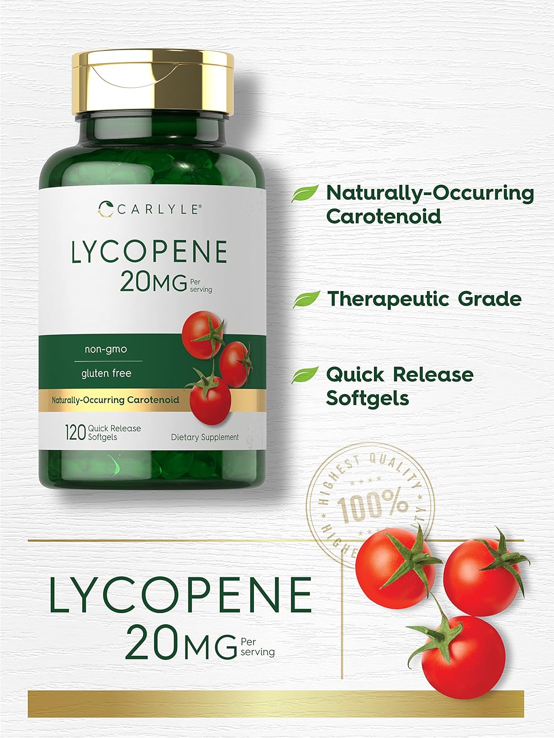 Suplemento Vitamina A + carotenoides licopeno y astaxantina