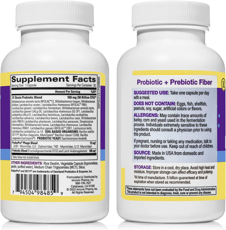 Suplementos Probiótico multicepa Amplio espectro  26 cepas
