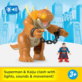 Superman Imaginext Fisher-Price con luces sonidos y figura de 3