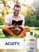 Suplemento Luteína y Zeaxantina Carlyle 40mg Visi-Gold 180 caps