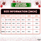 Traje de Papá Noel de terciopelo para adultos Talla L 10 pza
