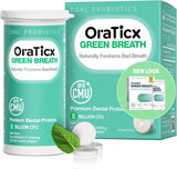 Green Breath Oral Care Probiotics, 8 Mil CFU, 30 Lozenges