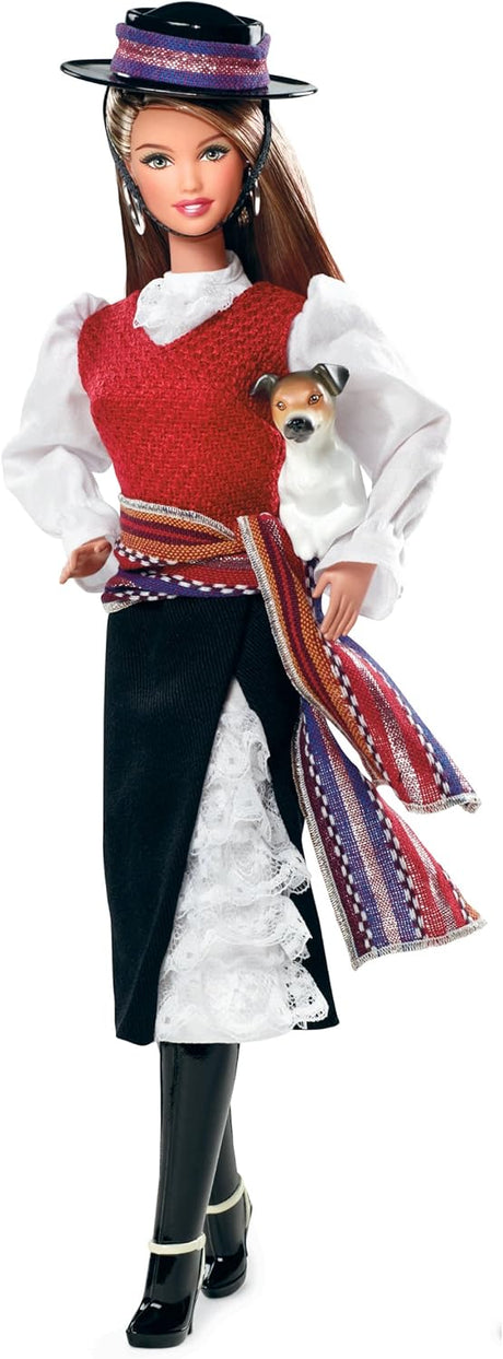 Muñeca Barbie Colección del Mundo: Chile Modelo