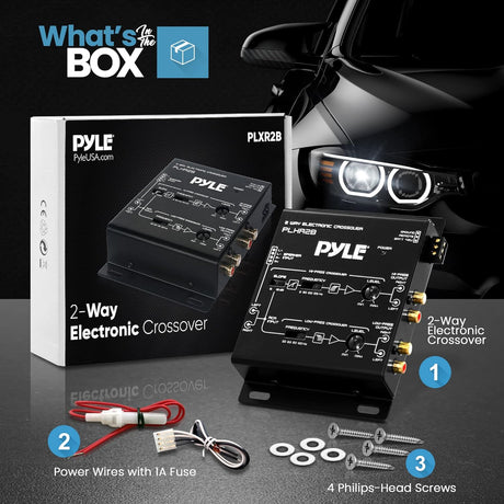 Ecualizador de coche de 2 vías PYLE PLXR2B