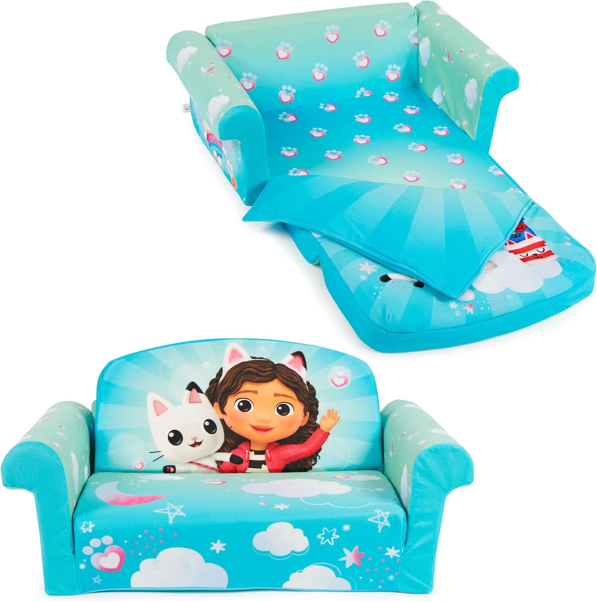 Silla convertible en cama con manta 3 en 1 para bebé