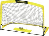 WEKEFON Red de fútbol portátil con bolsa de transporte