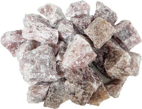 Cristales de Cuarzo Fresa Crudos, Piedras Naturales para Sanar