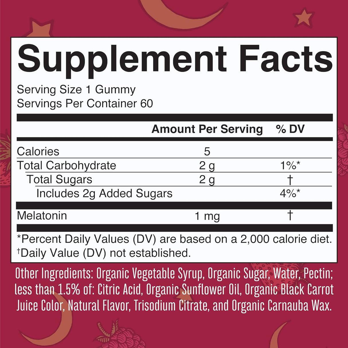 Relaxation & Sleep  Gummies Kids Gluten Free 60 Count