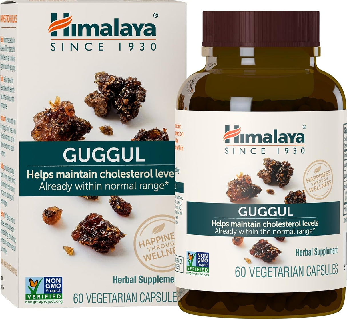 Suplemento de colesterol Guggul, 750 mg, 60 cápsulas