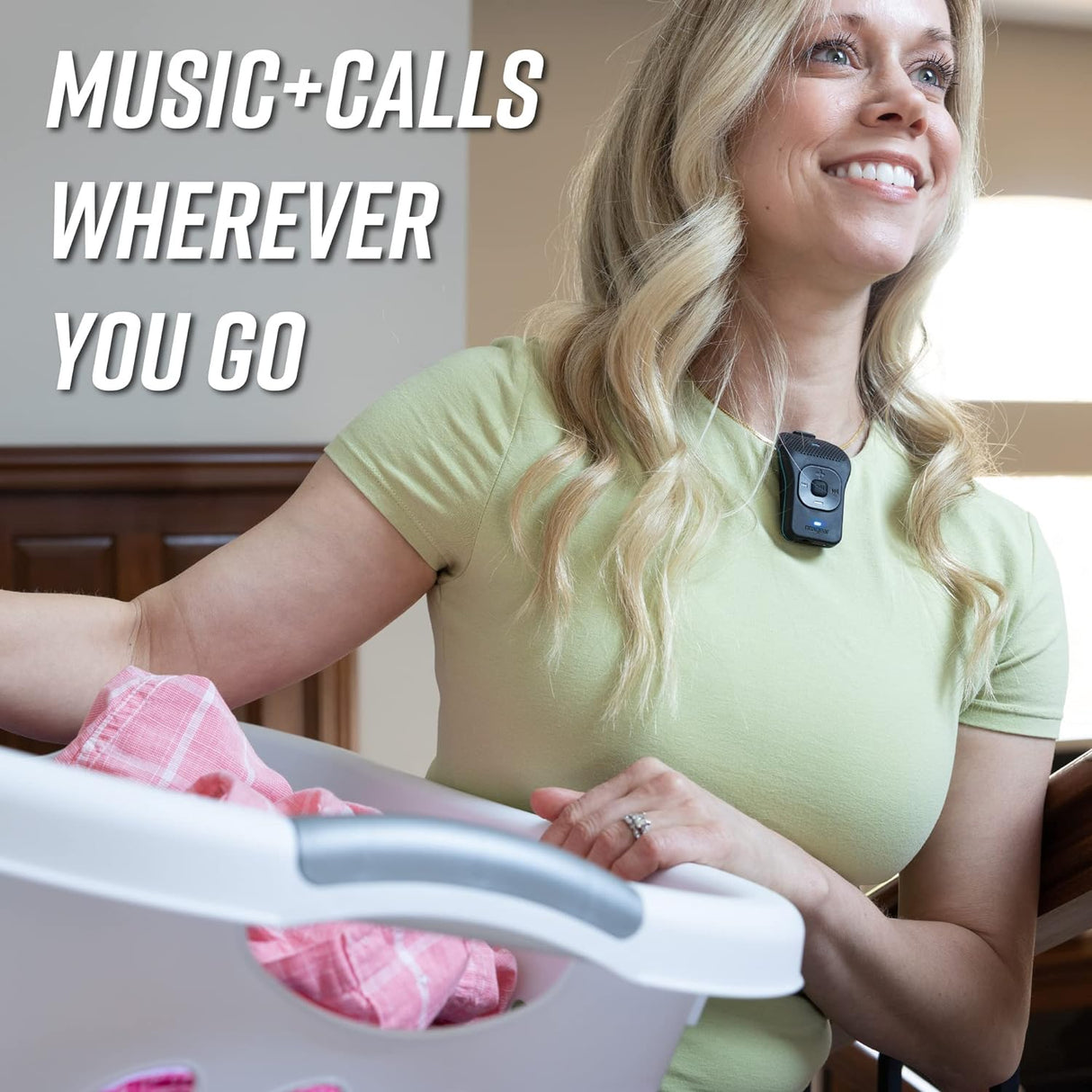 Altavoz Bluetooth Portátil Impermeable con Clip Magnético