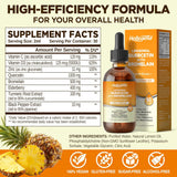 Liposomal Quercetina con Bromelina, 8 en 1, 2oz