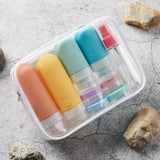 Set de Botellas de Viaje TSA Aprobadas - Silicona Antifugas 16 pcs