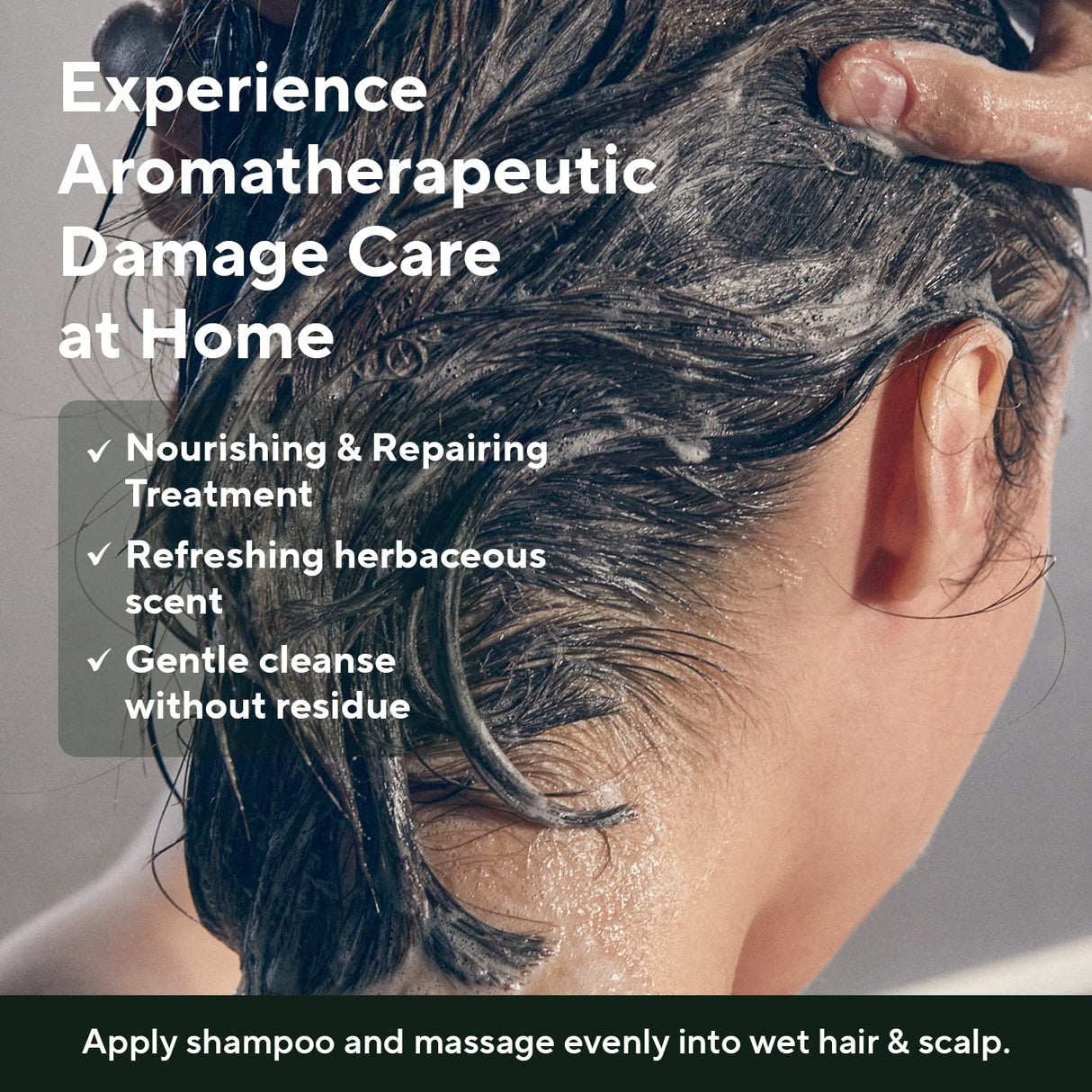 Champú de proteína y nutrición al cabello dañado