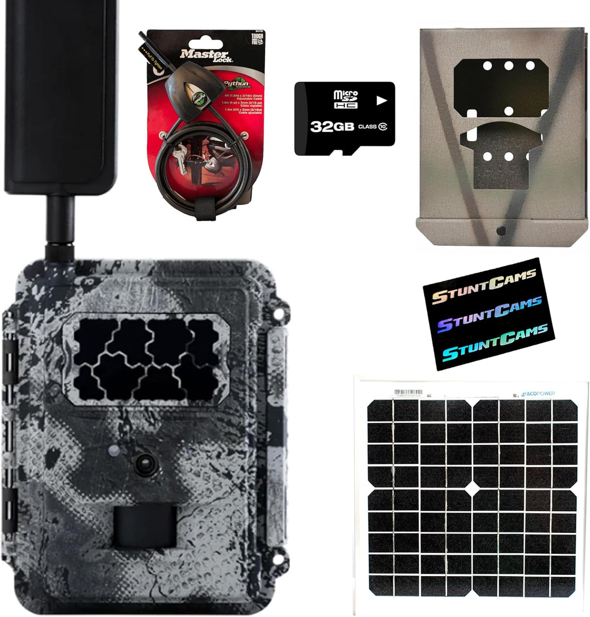 Cámara de Caza Spartan AT&T GoCam 4G LTE + Accesorios 32GB