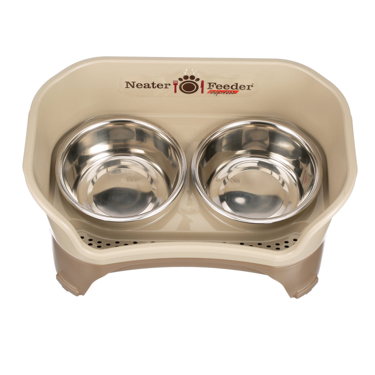 Cuencos elevado para perros y  gatos de acero inoxidable