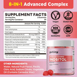 Gomitas de Inositol y Vitaminas para Mujeres, Veganas, 60 unidades