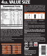 Ganador de masa super avanzada Body Fortress, chocolate 1-4lb