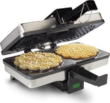 Máquina de Pizzelle - Prensa Eléctrica - Doble 5 - Fácil uso