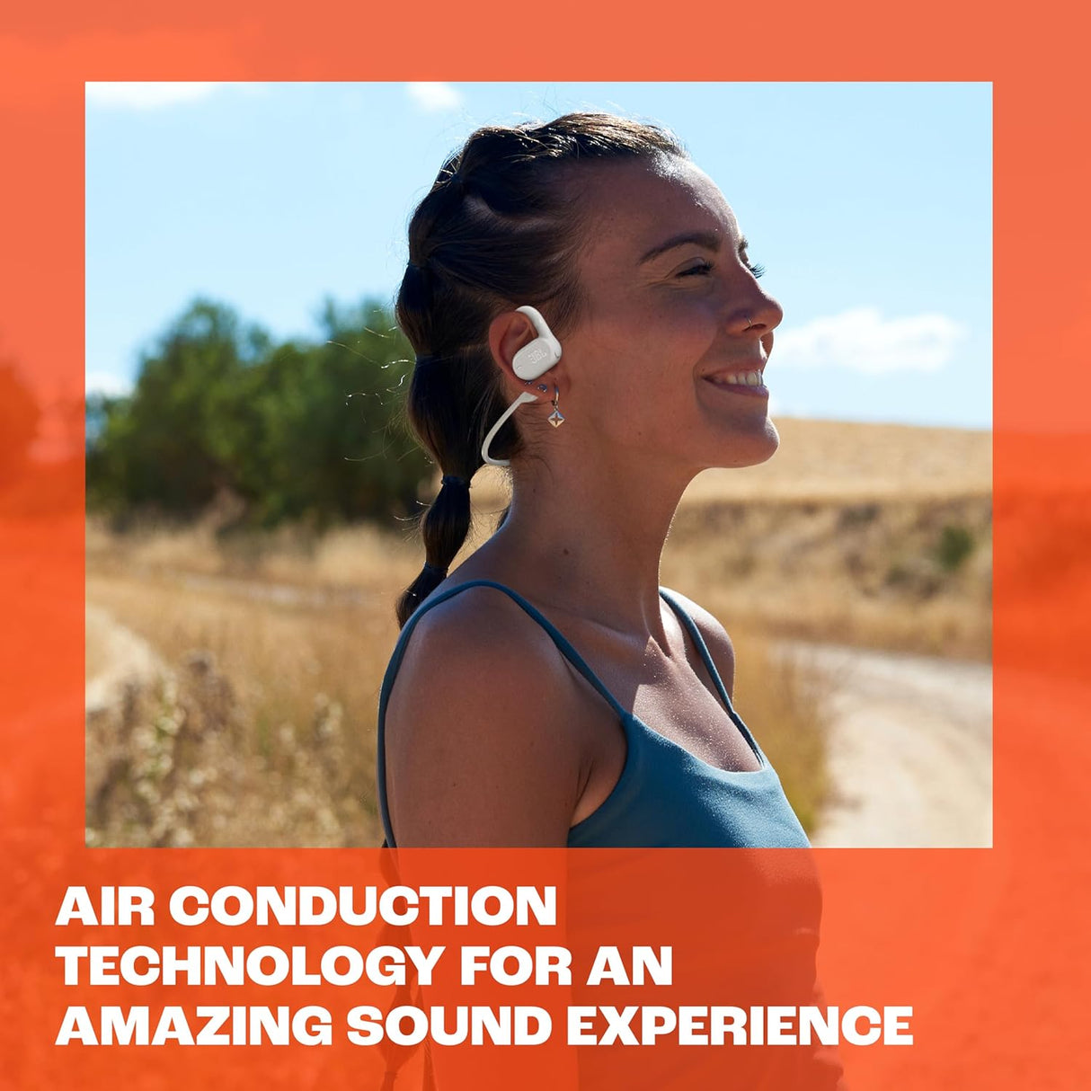Auriculares JBL SoundGear Sense, True wireless, 24 hrs batería
