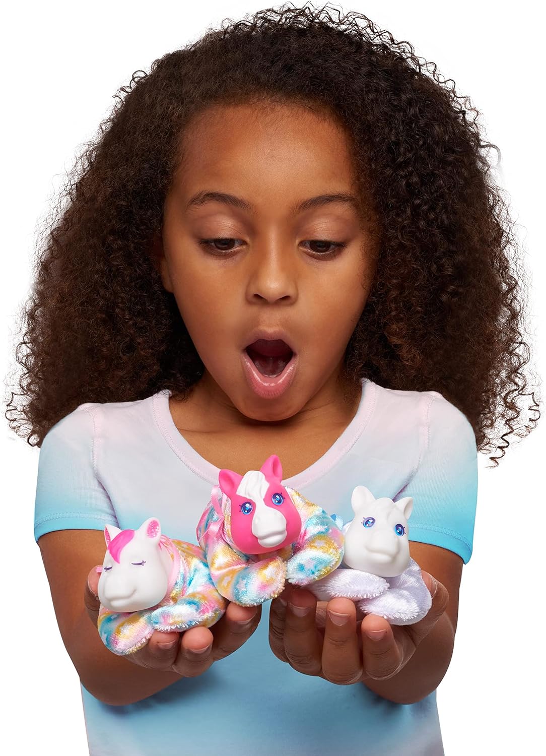 Animal de peluche Unicornio con bebés, Just Play, 14 pulgadas