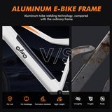 Bicicleta Eléctrica Cityone 26 750W, Batería Extraíble, 7 Velocidades