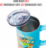 Taza de Acero Inoxidable Scooby Doo 40 oz con Asa y Popote