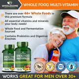 Multivitamínico de Alimentos Enteros para Hombres 120 Tab