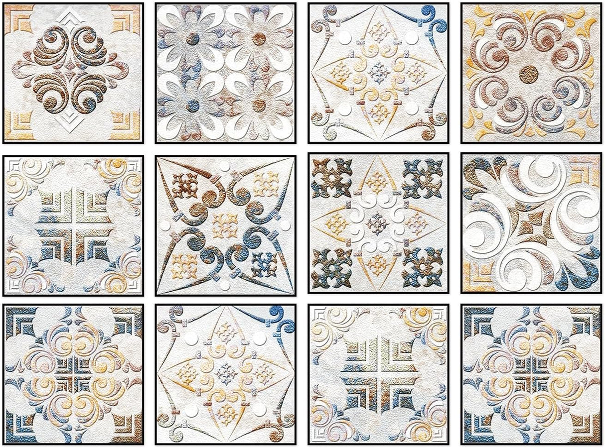Adreamer90 Pegatinas Decorativas para Azulejos 2D 5.91x5.91