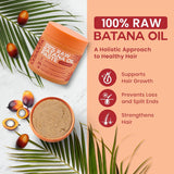 Aceite de Batana Puro para Cabello, Dr. Sebi, 4oz, Orgánico