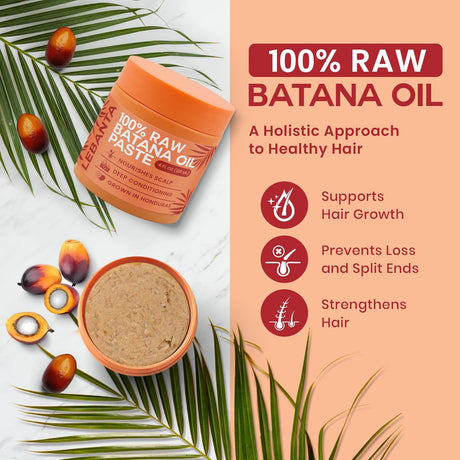 Aceite de Batana Puro para Cabello, Dr. Sebi, 4oz, Orgánico