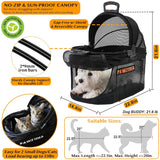 Carrito para Perros PAWZIDEA 4 en 1, Plegable y Ligero