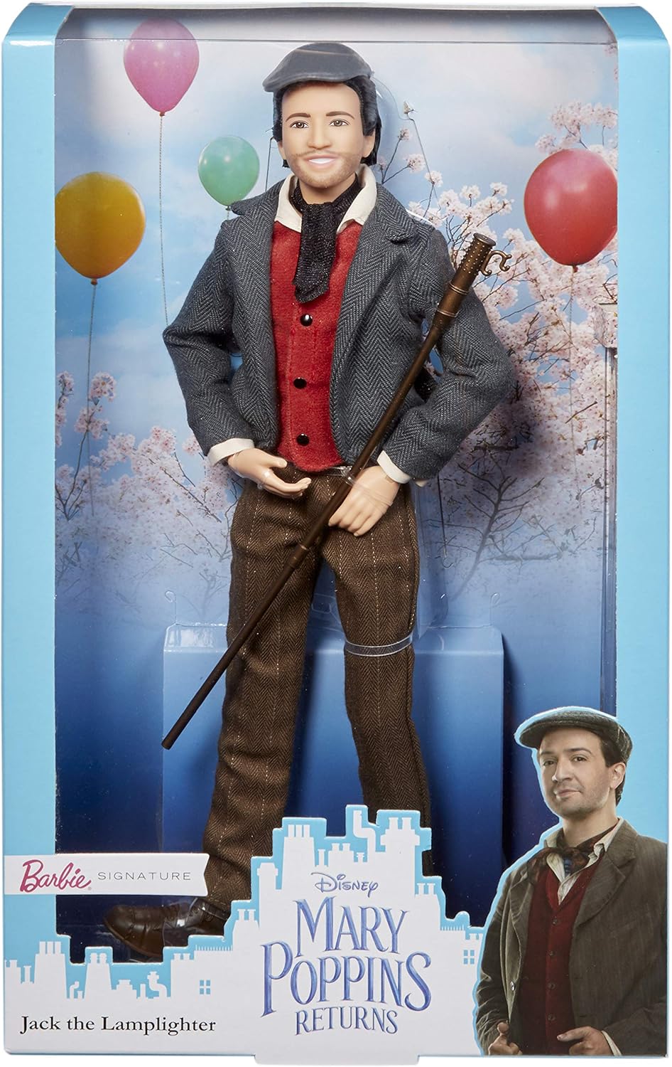 Muñeca Barbie Disney Mary Poppins Returns Jack Lamplighter Modelo