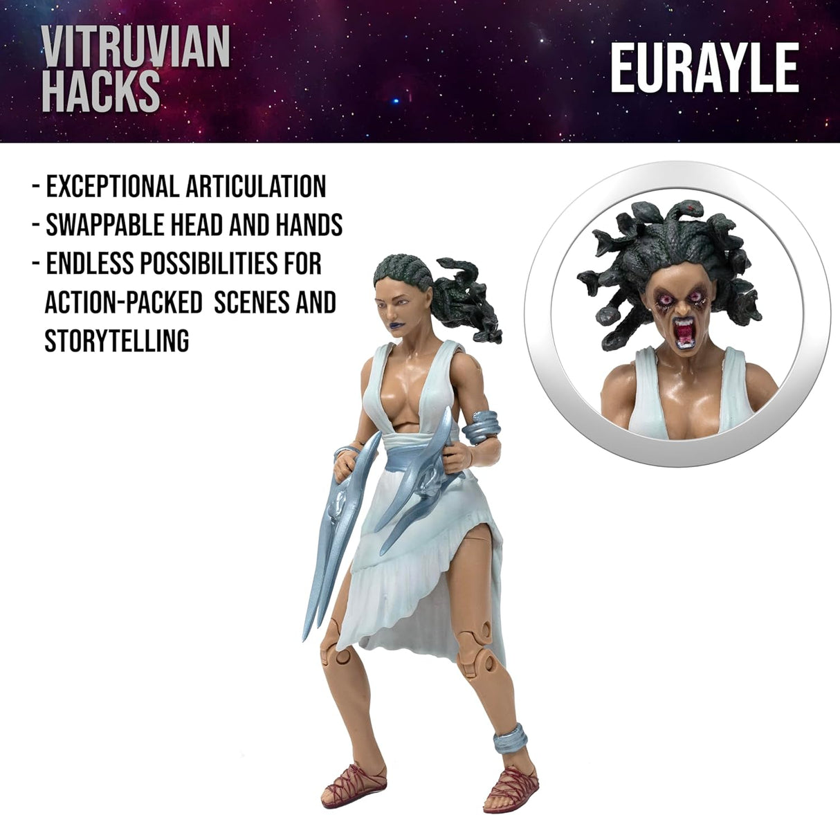 Figura de acción Eurayle 10° Aniversario - Altamente Articulada