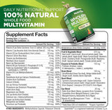 Multivitamínico Nutrivein - Vitaminas Naturales 30 Días