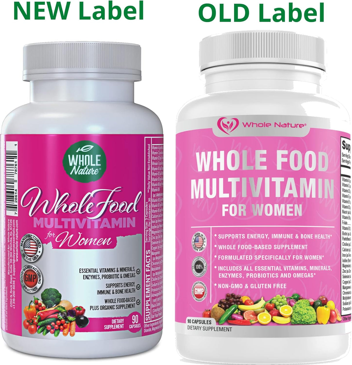 Multivitamínico Integral para Mujeres - 90 Cápsulas Veganas