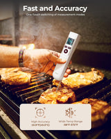 Termómetro Infrarrojo ERICKHILL 2 en 1 con Sonda de Carne