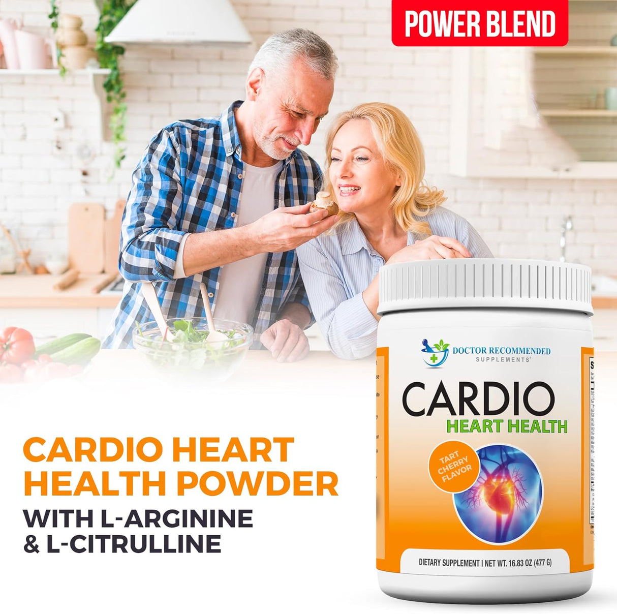 Suplemento de salud cardíaca Doctor Recommended, 2 packs