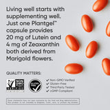 Suplementos Luteína vegana + zeaxantina (20 mg)  orgánico