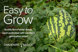 Semillas de Sandía para Jardín - Gardeners Basics, 5 Variedades