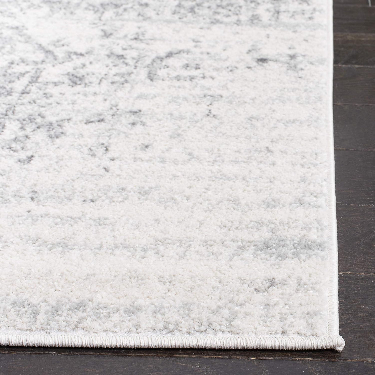 Alfombra Cuadrada Medallón de Copo de Nieve, Fácil Cuidado, MAD603G