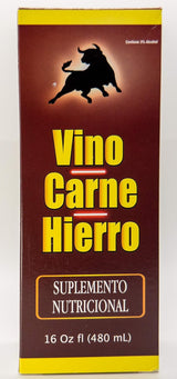 Suplemento de Hierro Memper Vino, Infusión Energía 16 Fl Oz