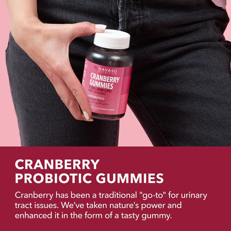 Gomitas de Arándano para Salud Urinaria y Probióticos