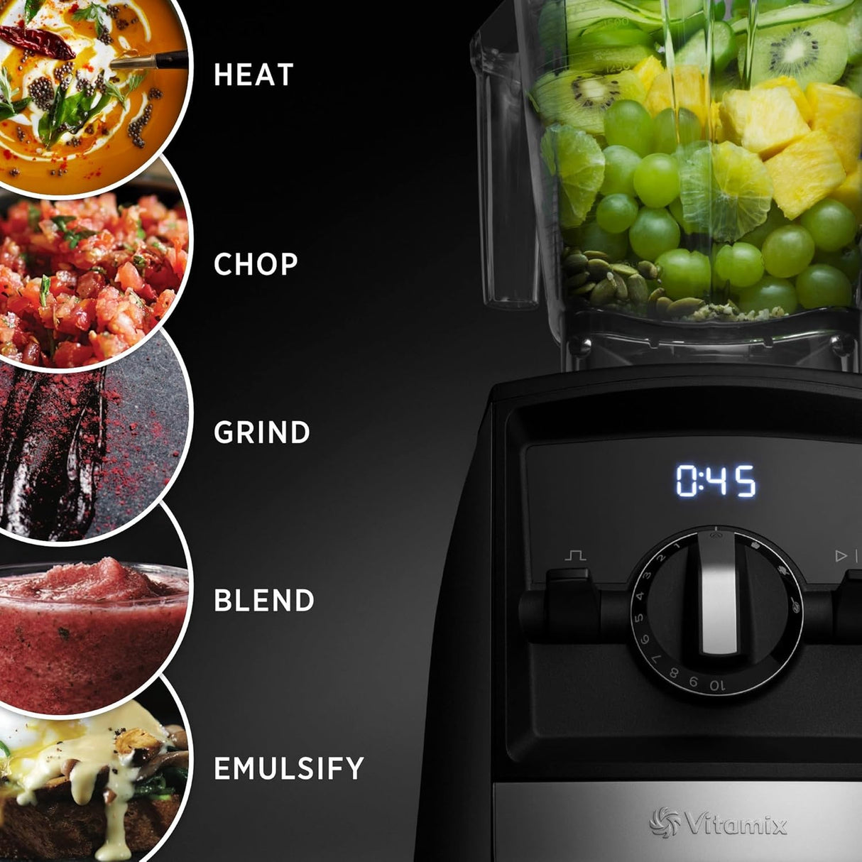 Licuadora Vitamix A2500, Profesional, 64 oz, Ascent Series