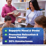 Suplemento Natrol Kava Kava 200mg, Relajación, 30 Cápsulas