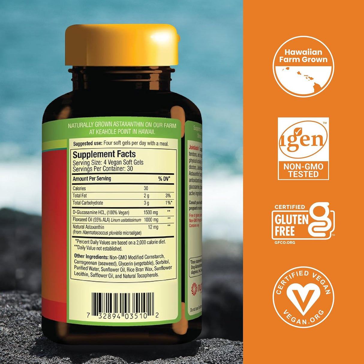 Suplemento Nutricost Licopeno 50mg cápsulas blandas 60 cáp