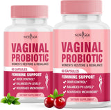 Probióticos vaginales con prebióticos y arándano - 120 cápsulas