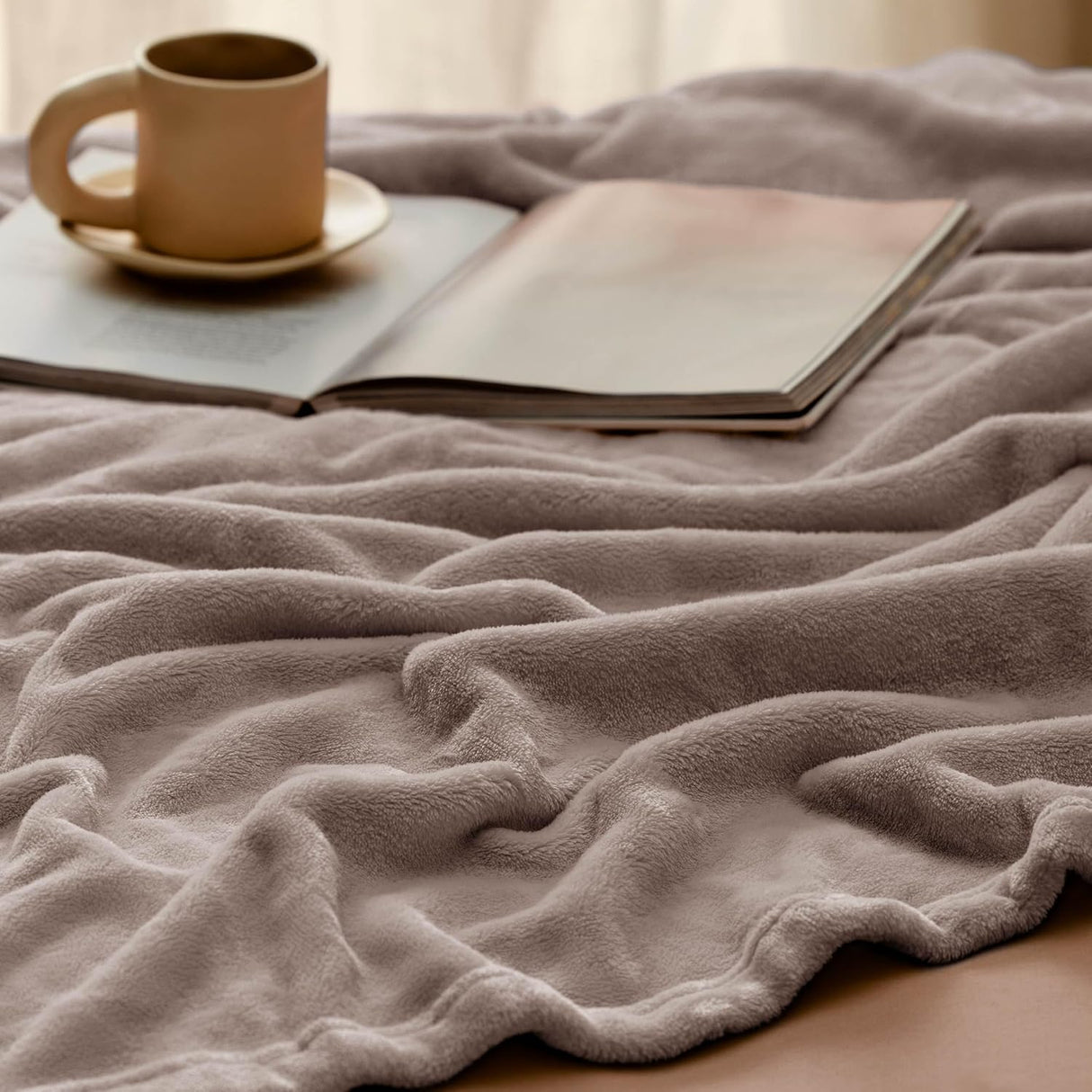 Manta de Forro Bedsure, Suave y Ligera, 50x60 pulgadas