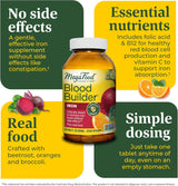 Suplemento Comprimidos de suplemento de hierro Blood Builder