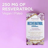 Suplemento antioxidante celular Resveratrol 250 mg Keto 30un